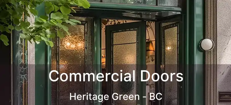  Commercial Doors Heritage Green - BC