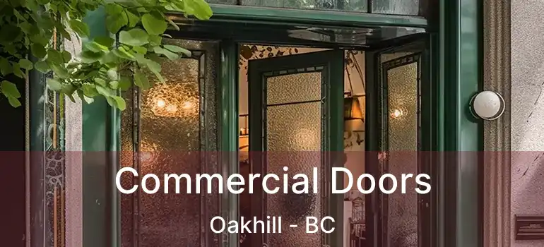  Commercial Doors Oakhill - BC