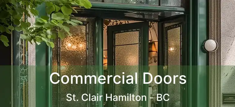  Commercial Doors St. Clair Hamilton - BC