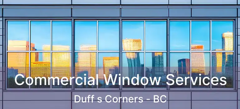  Commercial Window Services Duff s Corners - BC