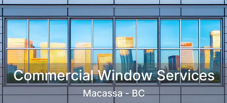  Commercial Window Services Macassa - BC