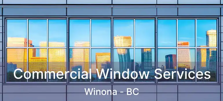  Commercial Window Services Winona - BC