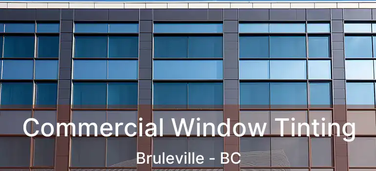  Commercial Window Tinting Bruleville - BC