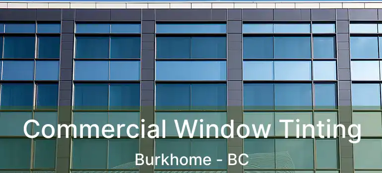  Commercial Window Tinting Burkhome - BC