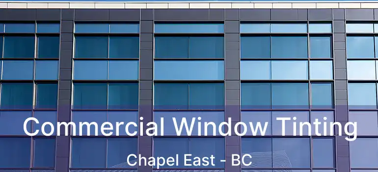 Commercial Window Tinting Chapel East - BC