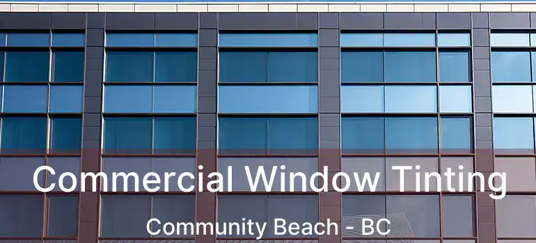  Commercial Window Tinting Community Beach - BC