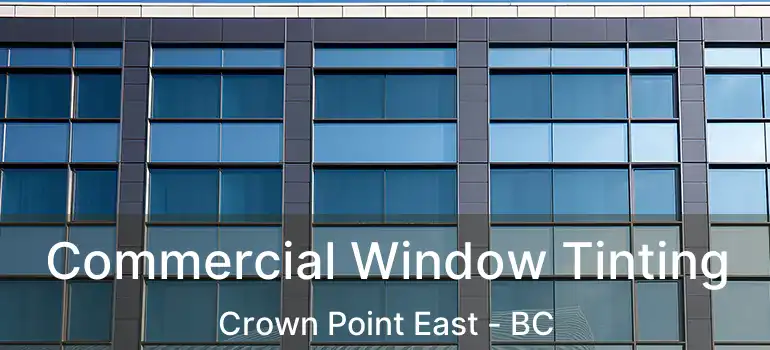  Commercial Window Tinting Crown Point East - BC