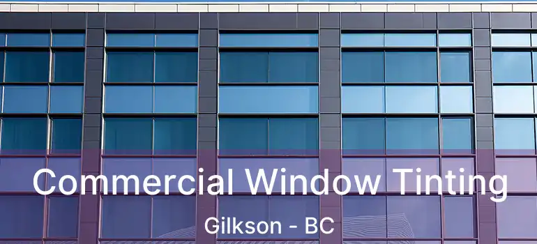  Commercial Window Tinting Gilkson - BC