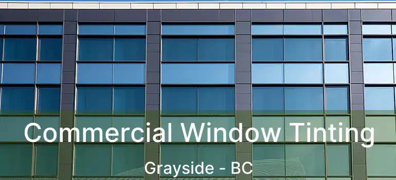  Commercial Window Tinting Grayside - BC