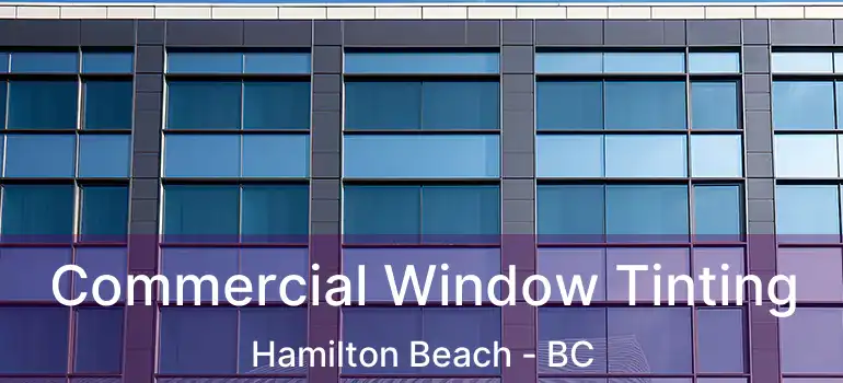  Commercial Window Tinting Hamilton Beach - BC