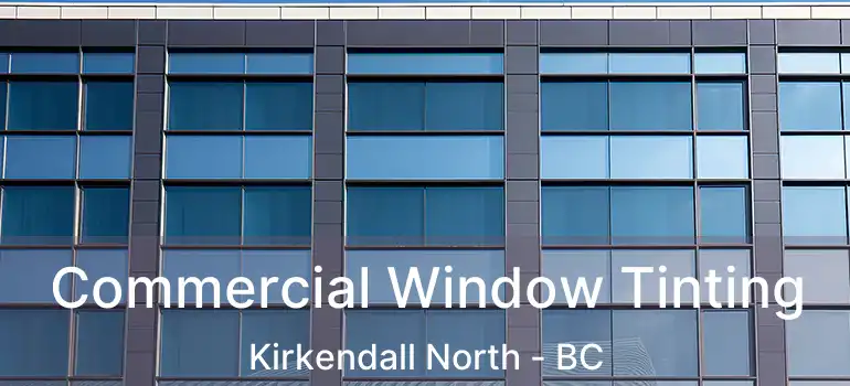  Commercial Window Tinting Kirkendall North - BC