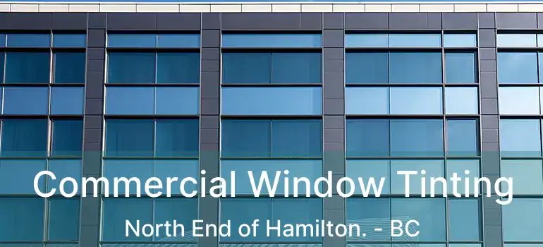  Commercial Window Tinting North End of Hamilton. - BC