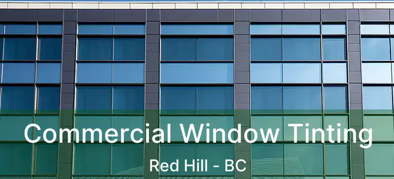  Commercial Window Tinting Red Hill - BC