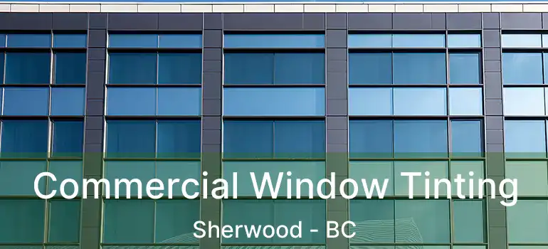  Commercial Window Tinting Sherwood - BC