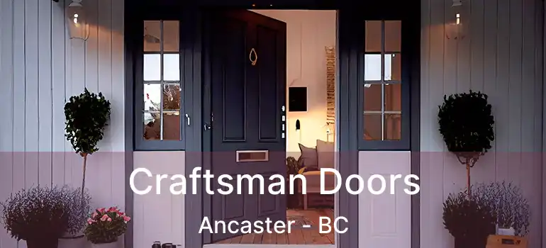  Craftsman Doors Ancaster - BC