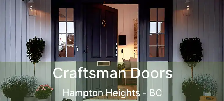  Craftsman Doors Hampton Heights - BC