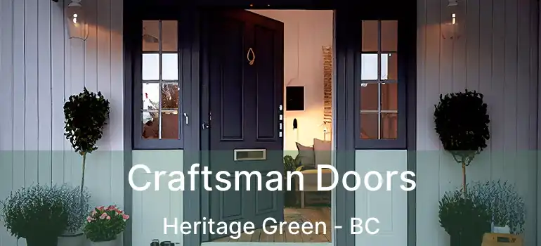  Craftsman Doors Heritage Green - BC