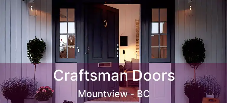  Craftsman Doors Mountview - BC