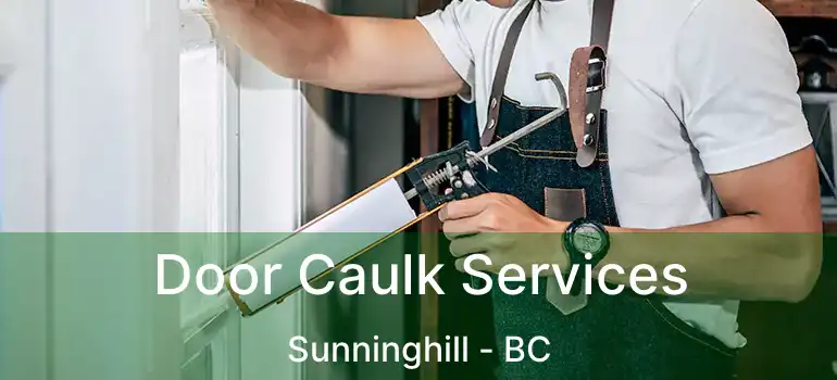  Door Caulk Services Sunninghill - BC