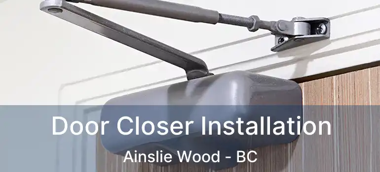  Door Closer Installation Ainslie Wood - BC