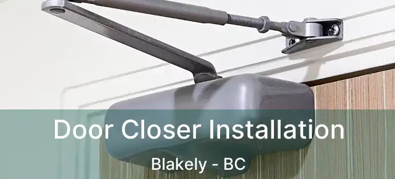  Door Closer Installation Blakely - BC