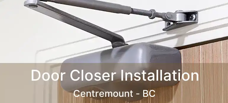  Door Closer Installation Centremount - BC