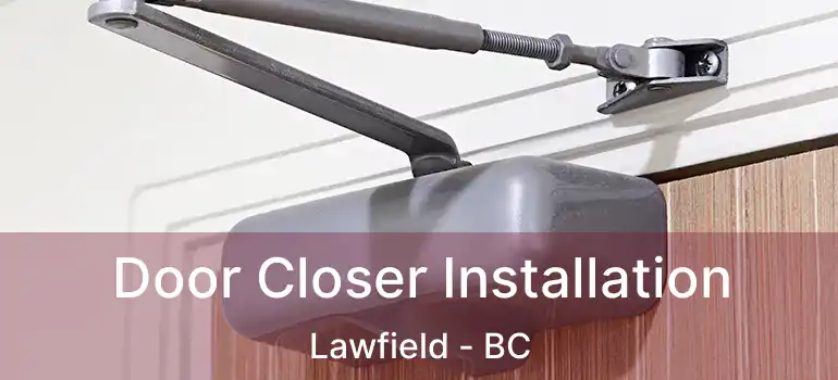  Door Closer Installation Lawfield - BC