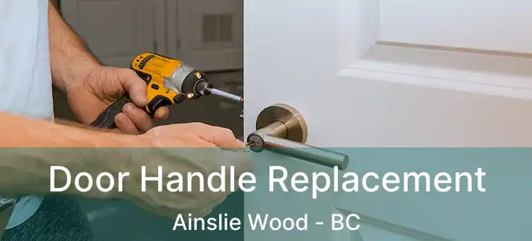 Door Handle Replacement Ainslie Wood - BC