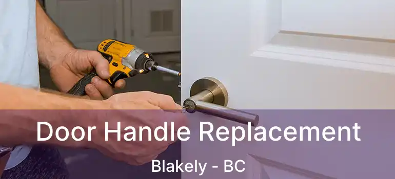  Door Handle Replacement Blakely - BC