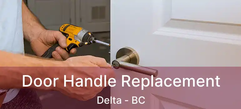  Door Handle Replacement Delta - BC