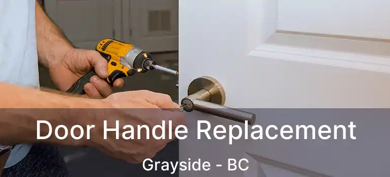  Door Handle Replacement Grayside - BC