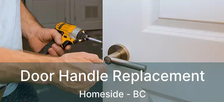  Door Handle Replacement Homeside - BC