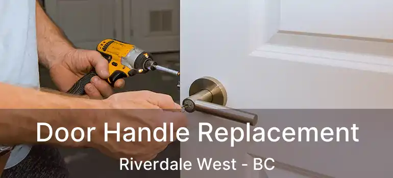  Door Handle Replacement Riverdale West - BC