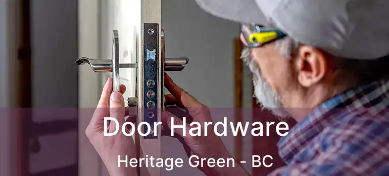  Door Hardware Heritage Green - BC