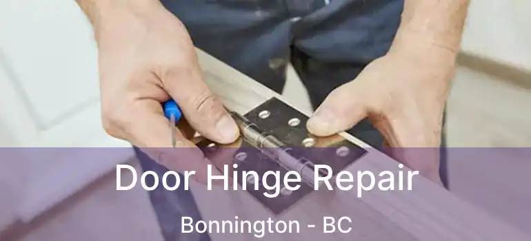  Door Hinge Repair Bonnington - BC