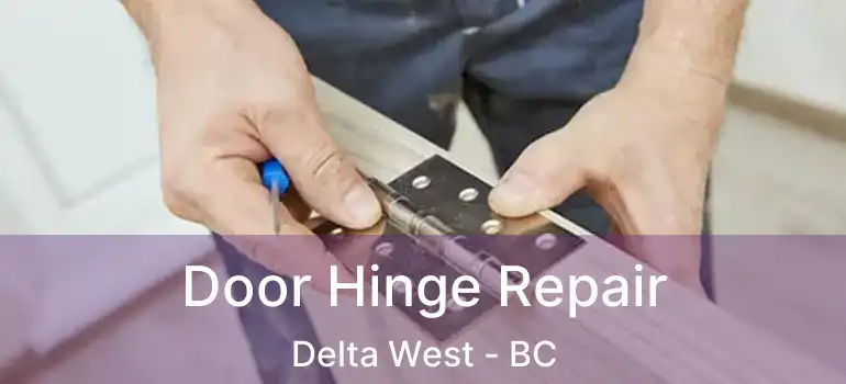  Door Hinge Repair Delta West - BC