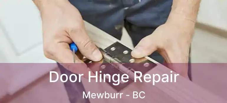  Door Hinge Repair Mewburr - BC