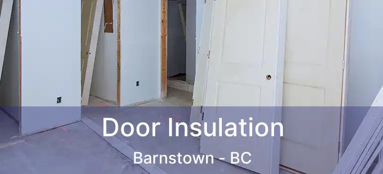  Door Insulation Barnstown - BC