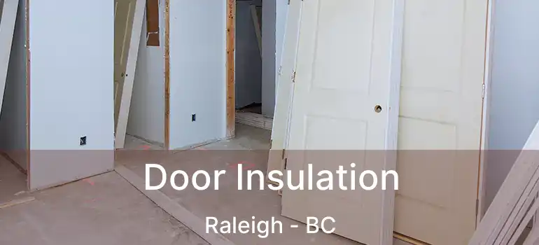  Door Insulation Raleigh - BC