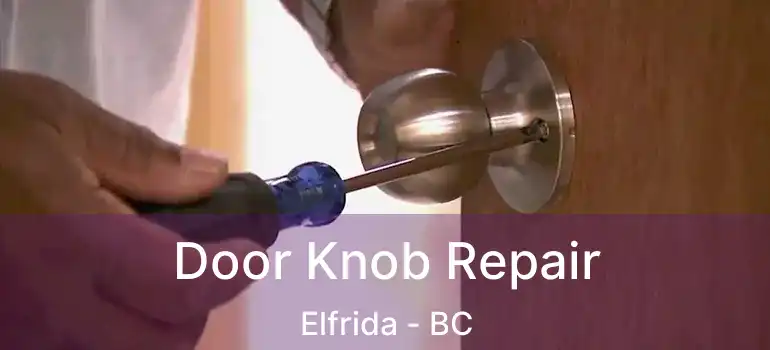  Door Knob Repair Elfrida - BC