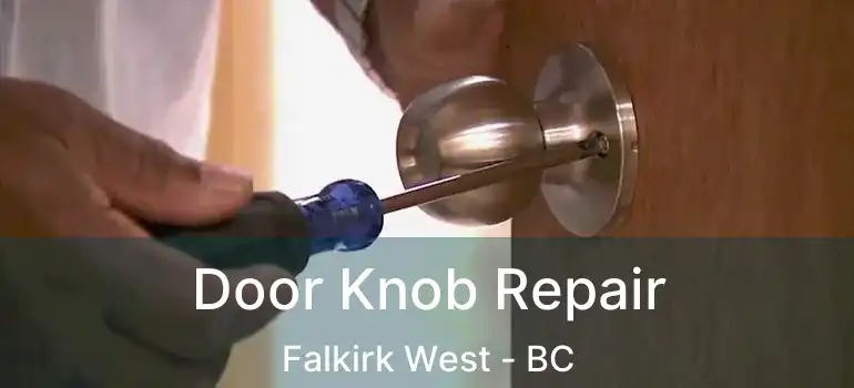  Door Knob Repair Falkirk West - BC