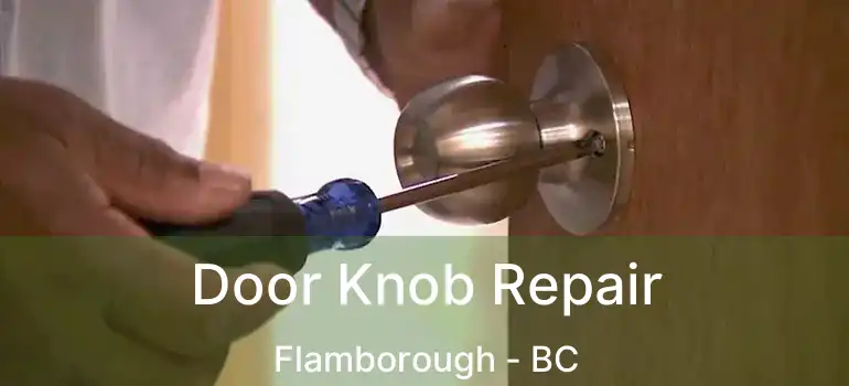  Door Knob Repair Flamborough - BC