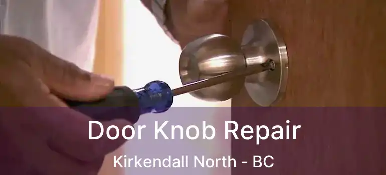  Door Knob Repair Kirkendall North - BC