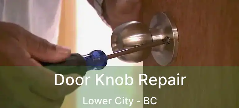  Door Knob Repair Lower City - BC