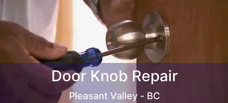  Door Knob Repair Pleasant Valley - BC