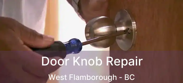  Door Knob Repair West Flamborough - BC