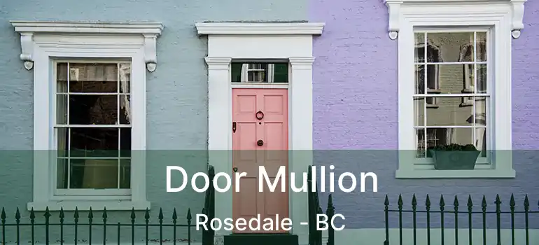  Door Mullion Rosedale - BC