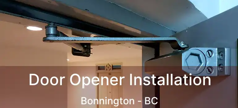  Door Opener Installation Bonnington - BC