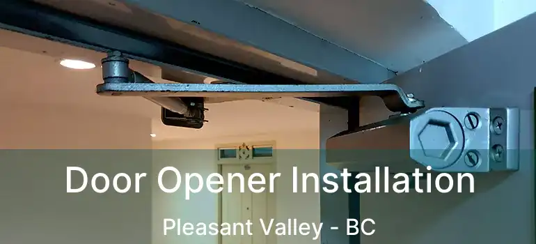  Door Opener Installation Pleasant Valley - BC