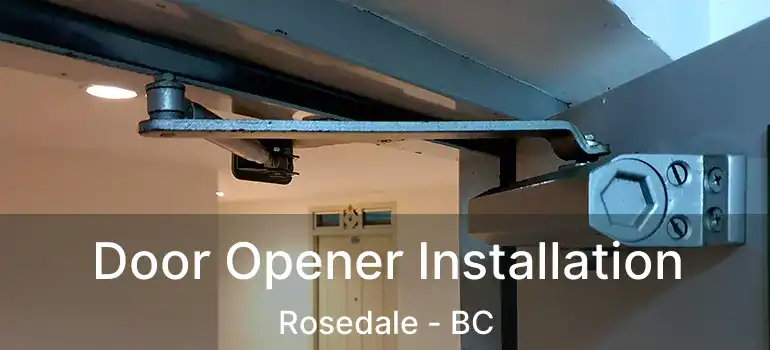  Door Opener Installation Rosedale - BC